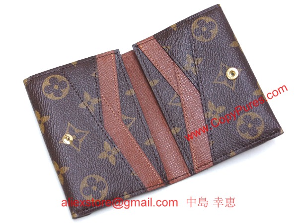 ルイヴィトン　LOUIS VUITTON　ヴィトン　財布　LV　モノグラム　二つ折り財布　ポルトフォイユオリガミ コンパクト　M40488